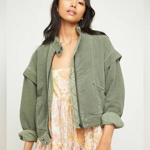 NWT Free People We The Free Florence Bomber Jacket